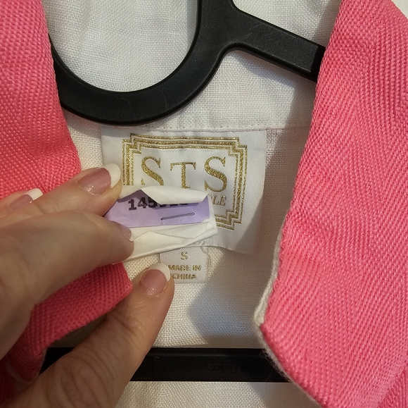 Sail To Sable style 2 dresses Small Gold and Pink - Picture 4 of 15